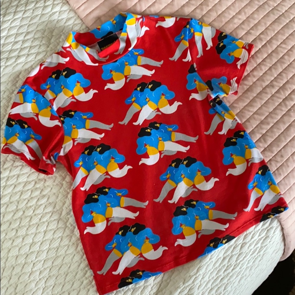 Nooworks Mock Neck Tee- RARE